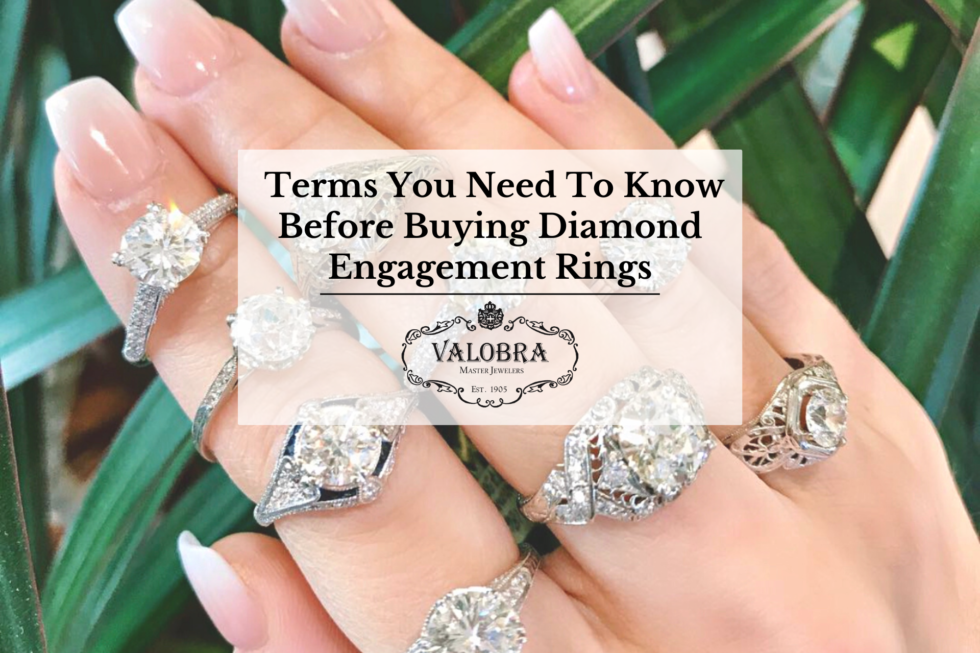 Terms You Need To Know Before Buying Diamond Engagement Rings