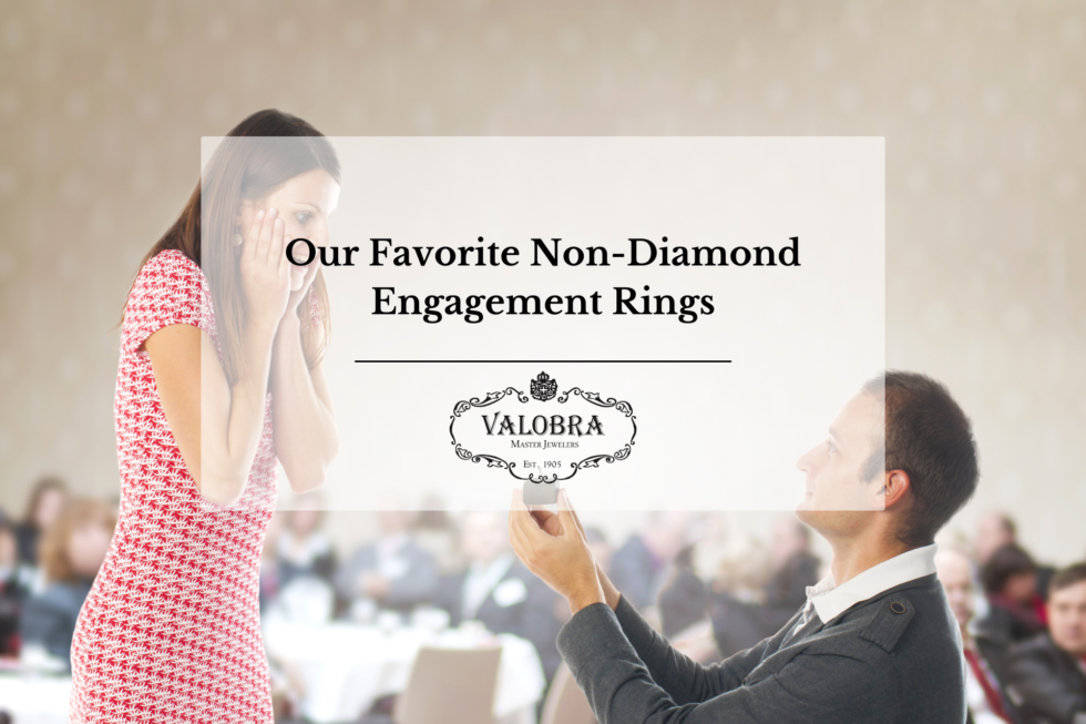 Our Favorite Non-Diamond Engagement Rings