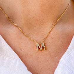 Fine Jewelry Necklaces, Initials