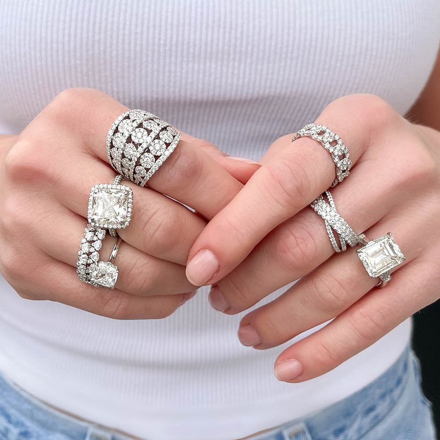 Fine Jewelry Rings, Diamonds