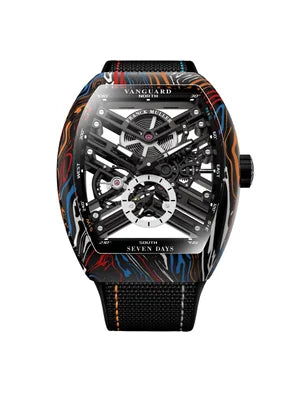 Vanguard, Damascus Carbon Skeleton, V 45 S6 SQT CARBONE AMS COL DRM (NR)