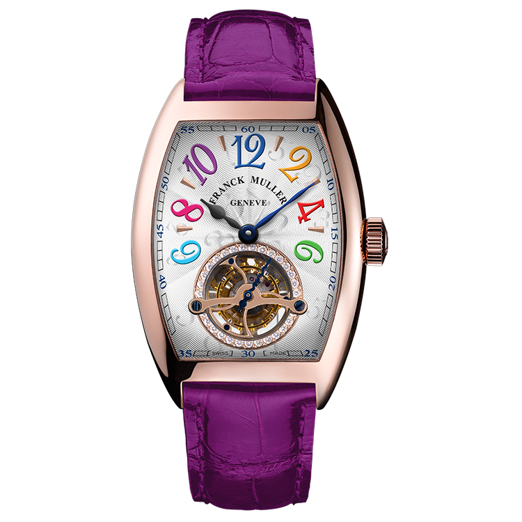 Franck Muller Cintrée Curvex Retrograde Hour Tourbillon Color Dreams, 3080 T HR COL DRM