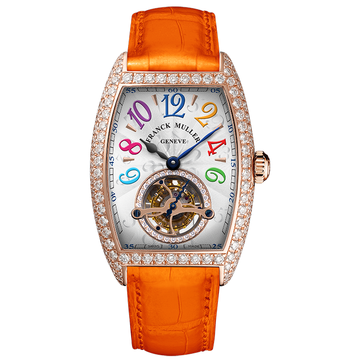 Franck Muller Cintrée Curvex Retrograde Hour Tourbillon Color Dreams, 3080 T HR COL DRM D CD 1R