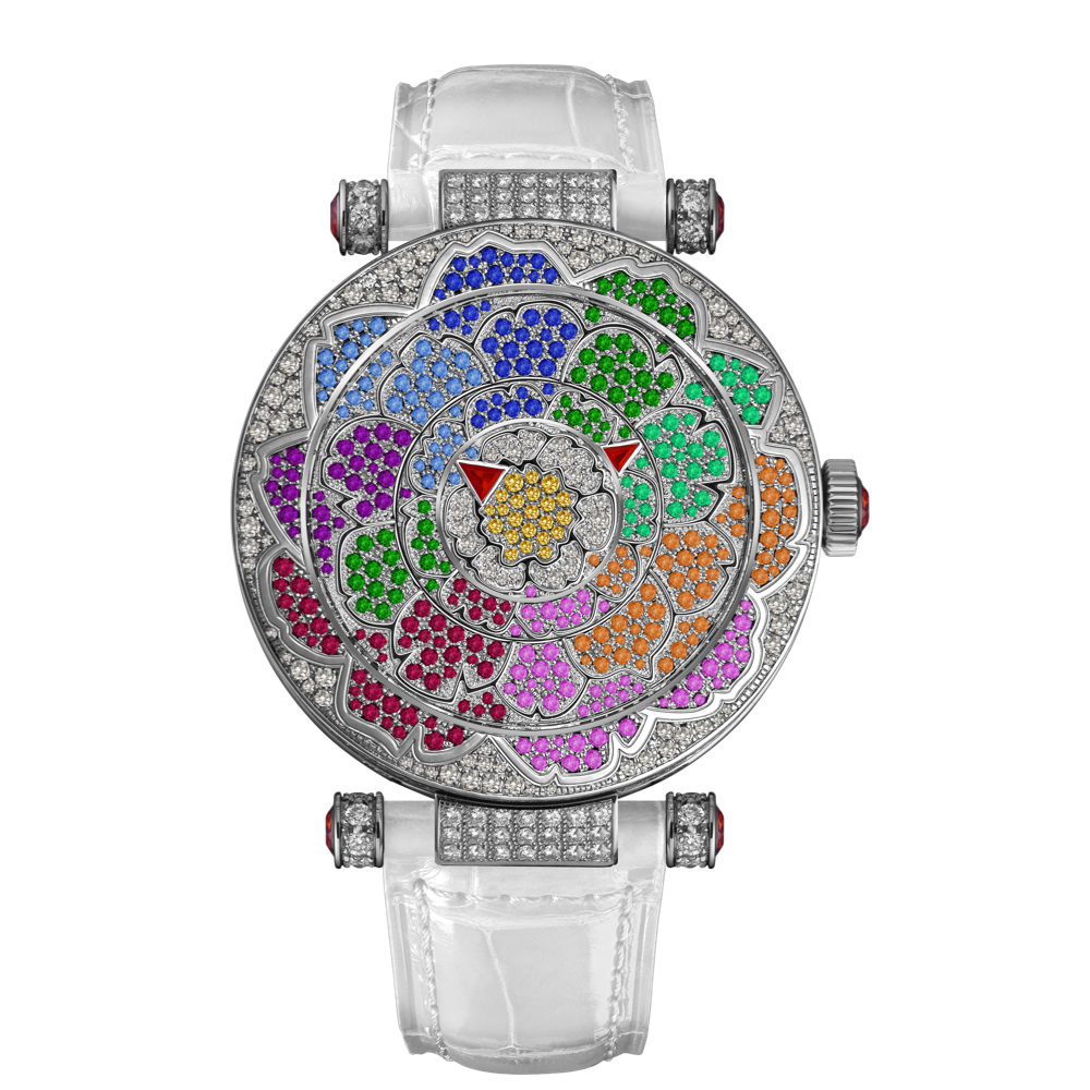 Round, Peony, 42 DM D CD PEO COL DRM