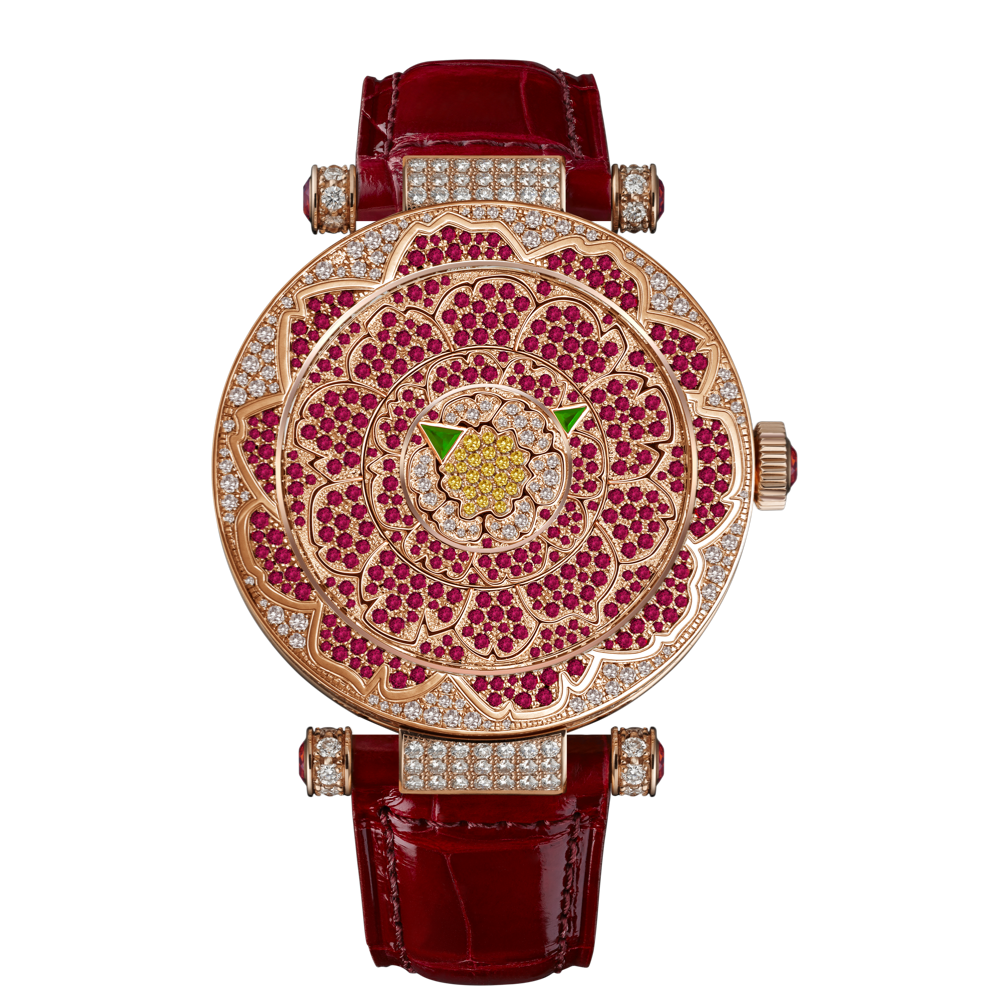 Round, Peony - 42 DM D CD PEO RG