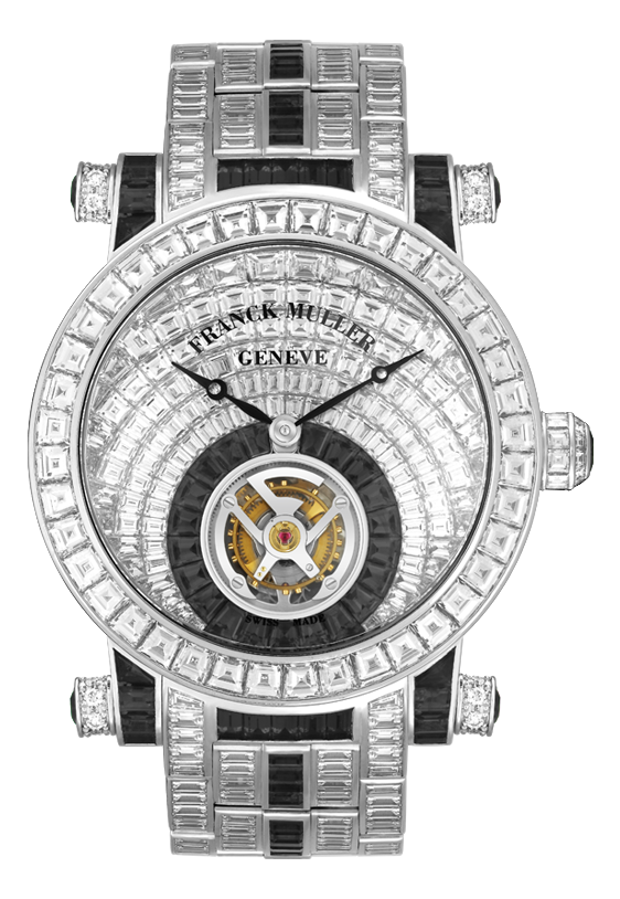 Round, Tourbillon invisible-set baguette diamonds, 7008 T INV C INV D