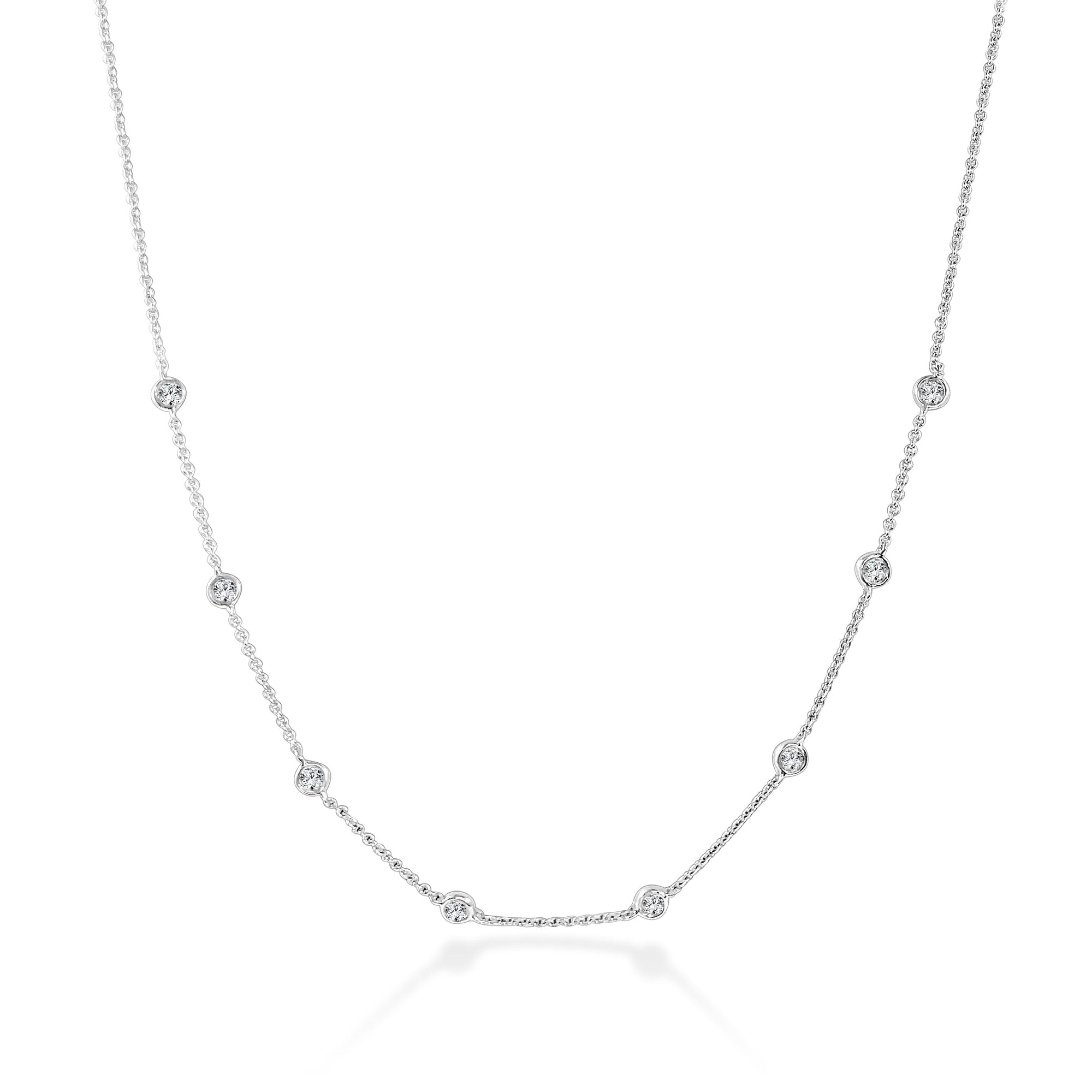 Diamond Necklace, 14K