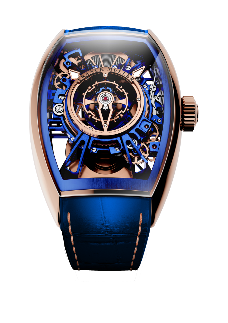 Grand Central Tourbillon, Curvex CX Skeleton, CX 36 T CTR SQT 5N ACBLBR