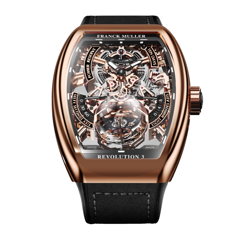Revolution 3 Skeleton, The Triple Axis Tourbillon, V 50 REV3 PR SQT