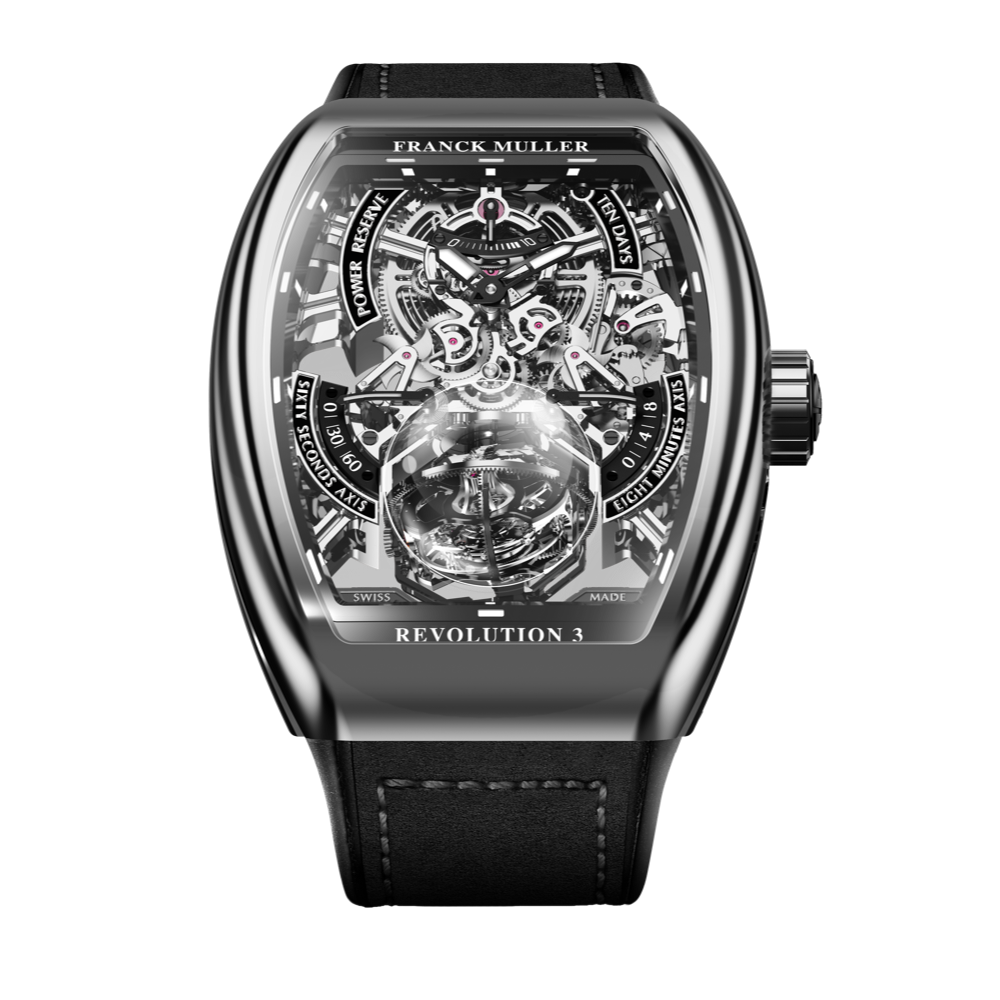 Revolution 3 Skeleton, The Triple Axis Tourbillon, V 50 REV3 PR SQT