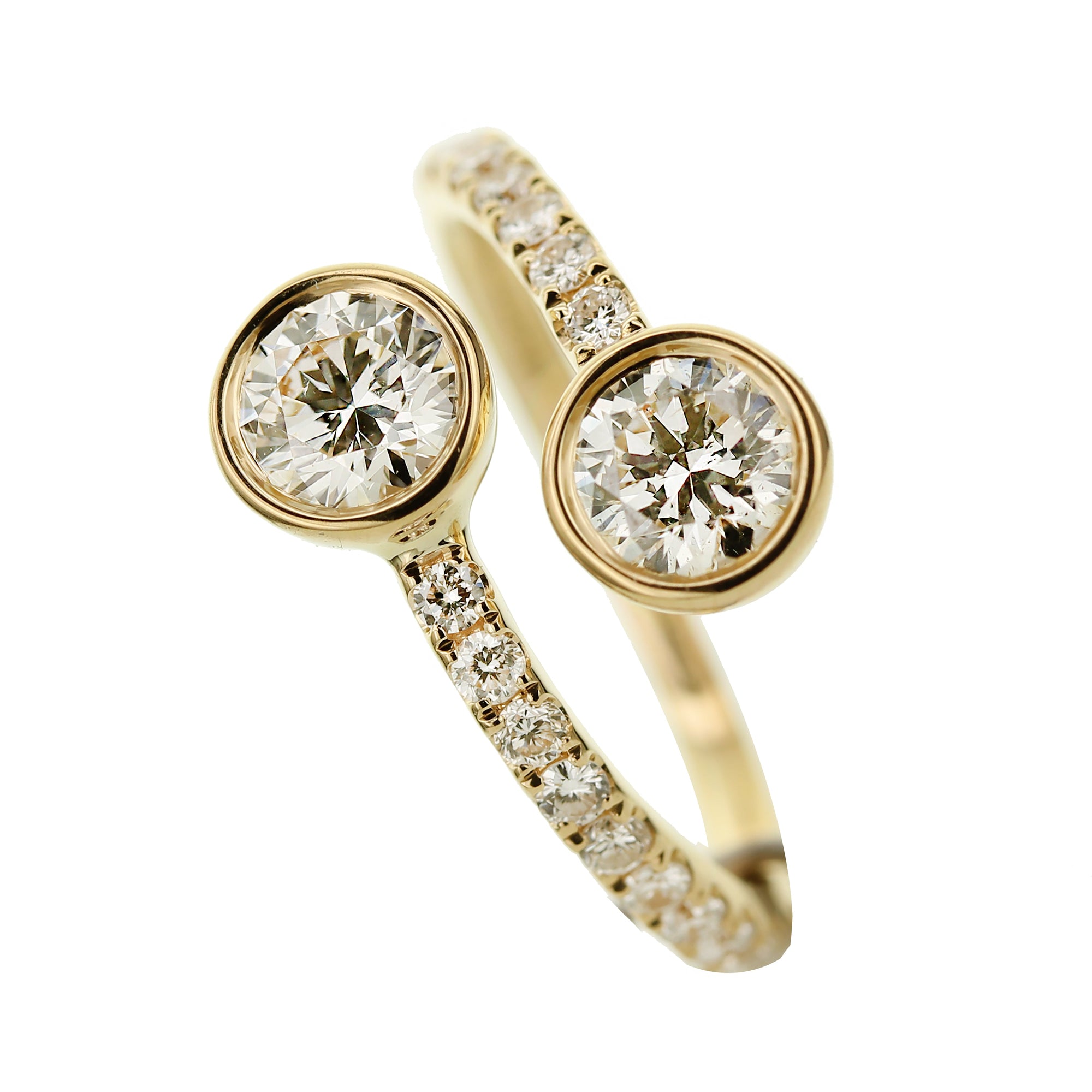 Round Diamond Ring-Yellow