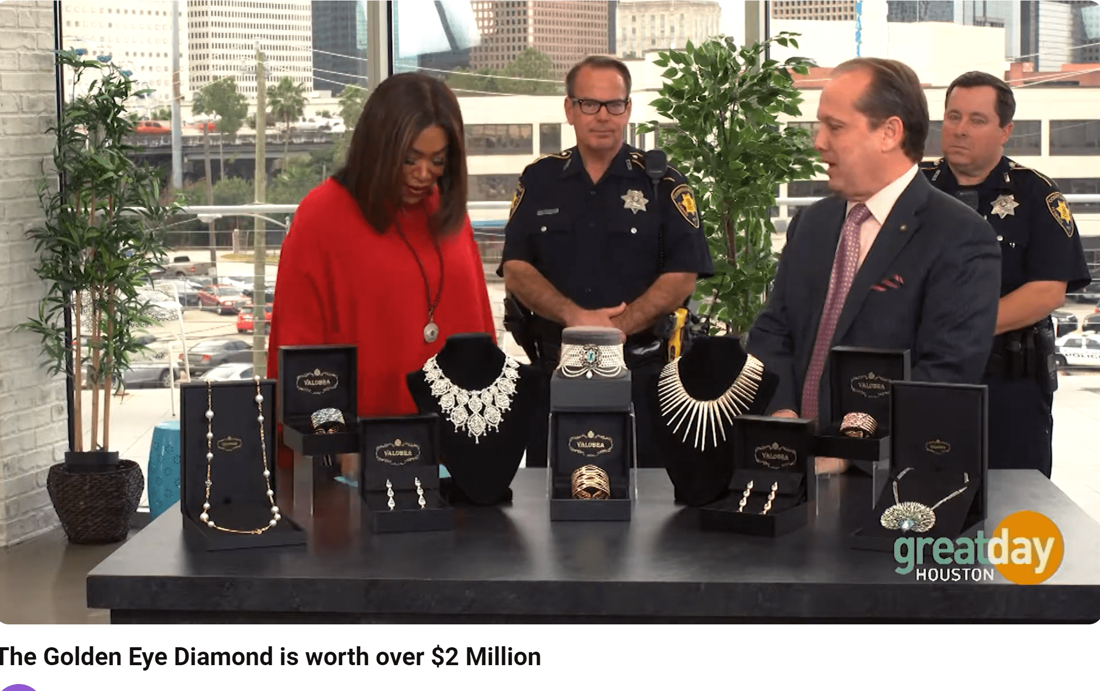 The Golden Eye Diamond – Great Day Houston