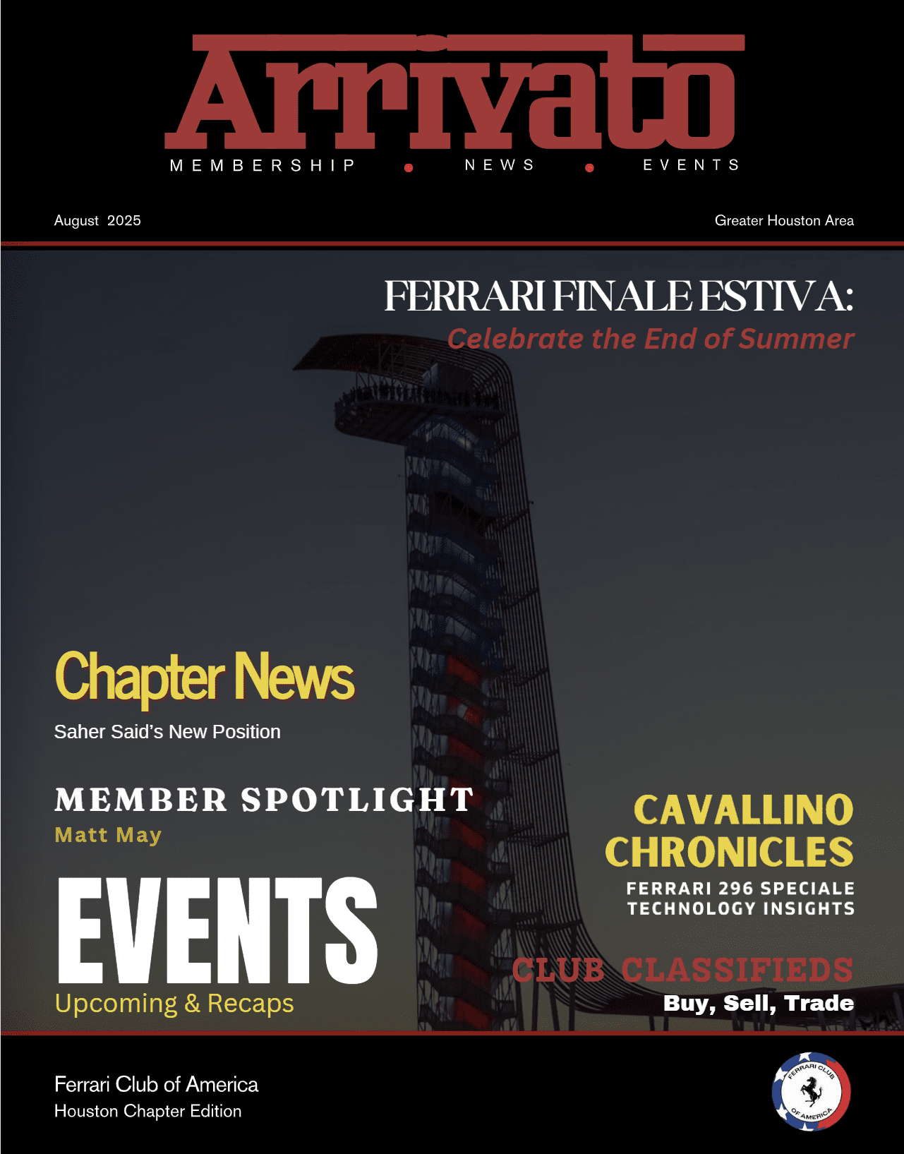 Top Shelf Event @ Valobra – Ferrari Club of America