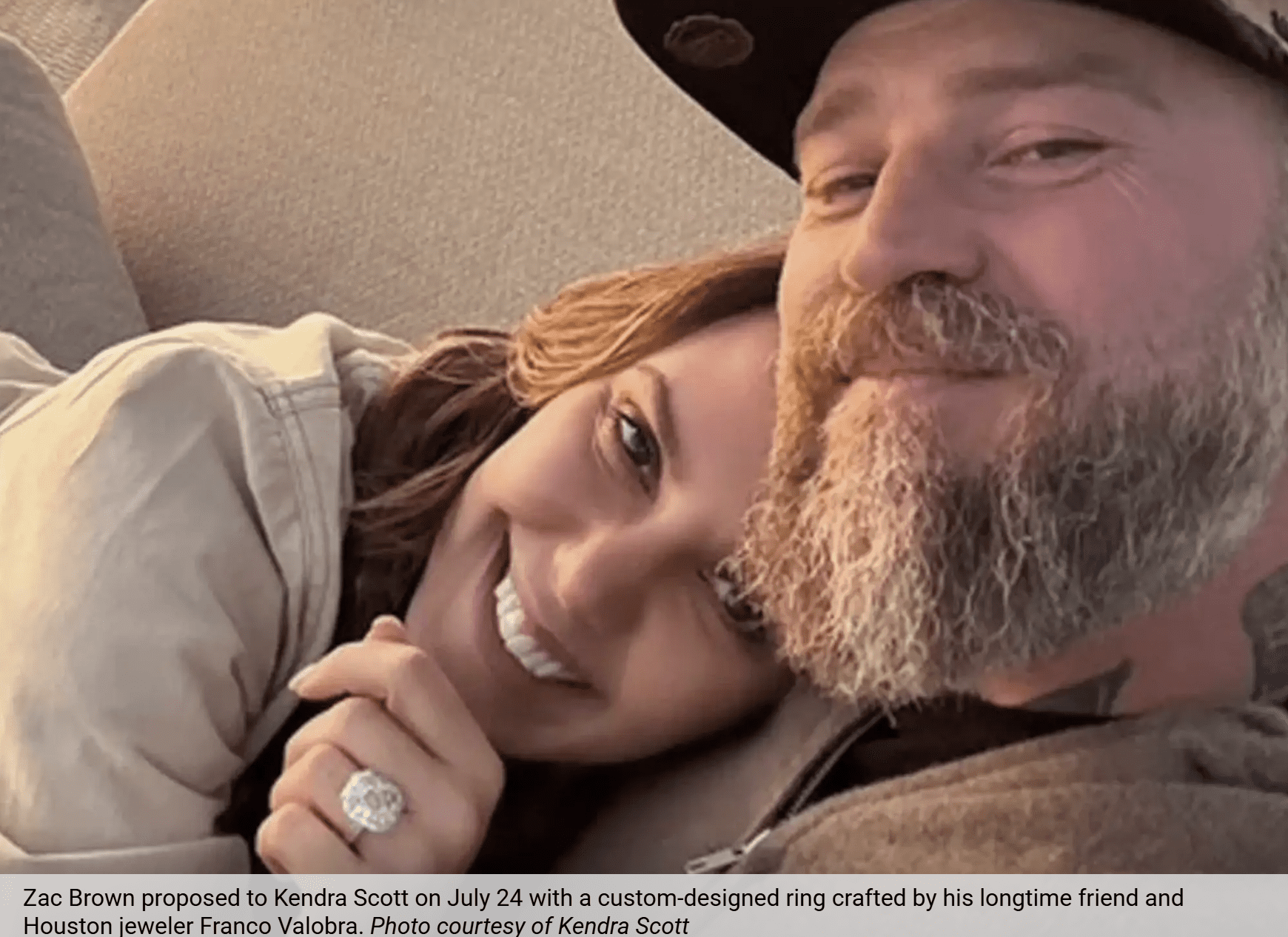 Valobra supplies Zac Brown with a Texas-sized diamond ring – CultureMap