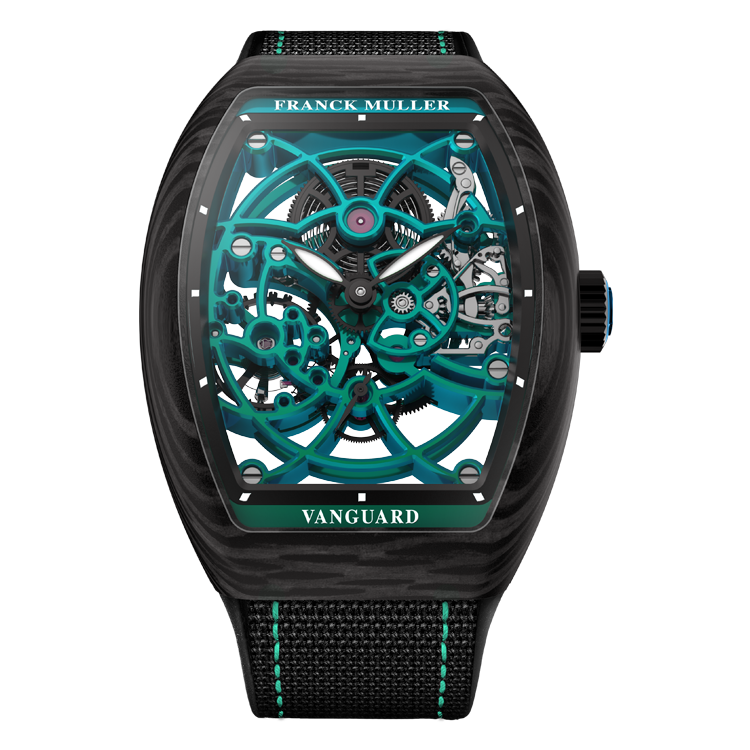 Vanguard Lady, New Tone Skeleton, V 41 S6 SQT MVT NT VE CARBONE (NTVE)