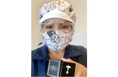 Jeweler Creates ‘Medal of Honor’ Pin to Recognize Coronavirus Health Care Fighters