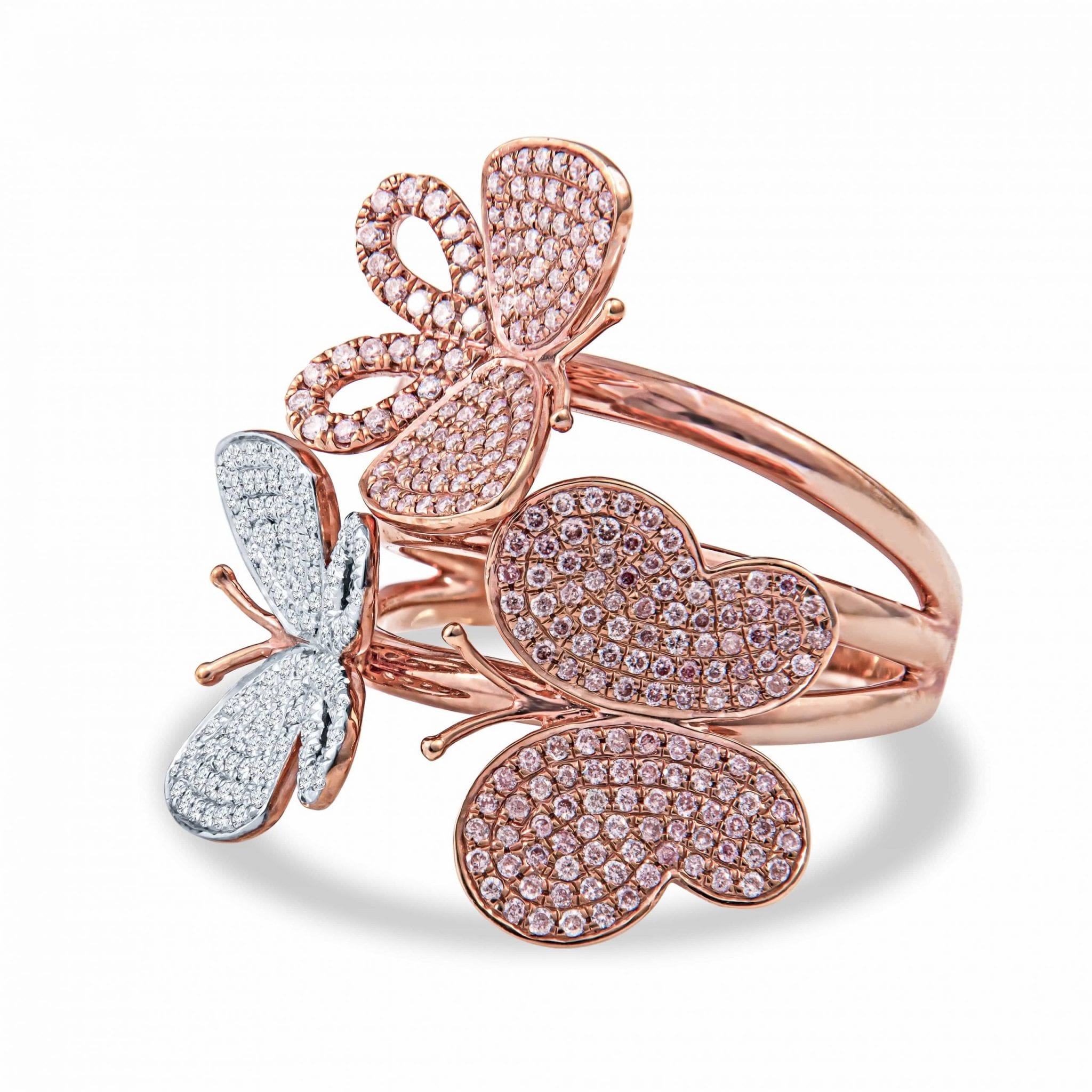 Multi Butterfly Ring - Valobra Jewelry
