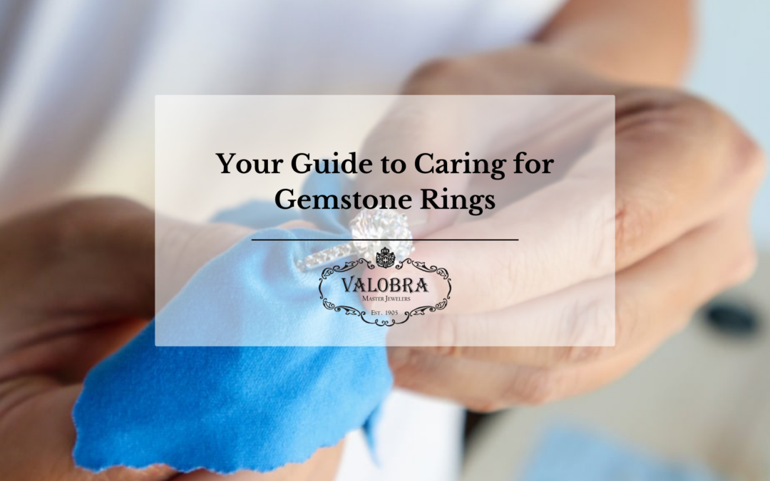 Your Guide To Caring For Gemstone Rings