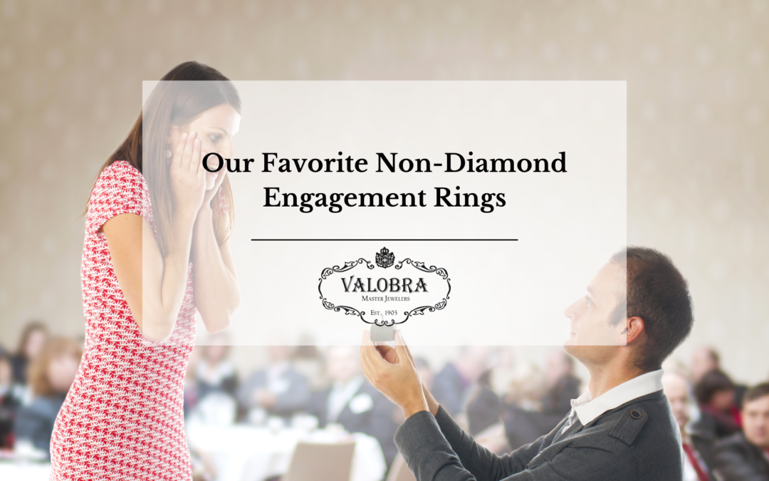 Our Favorite Non-Diamond Engagement Rings