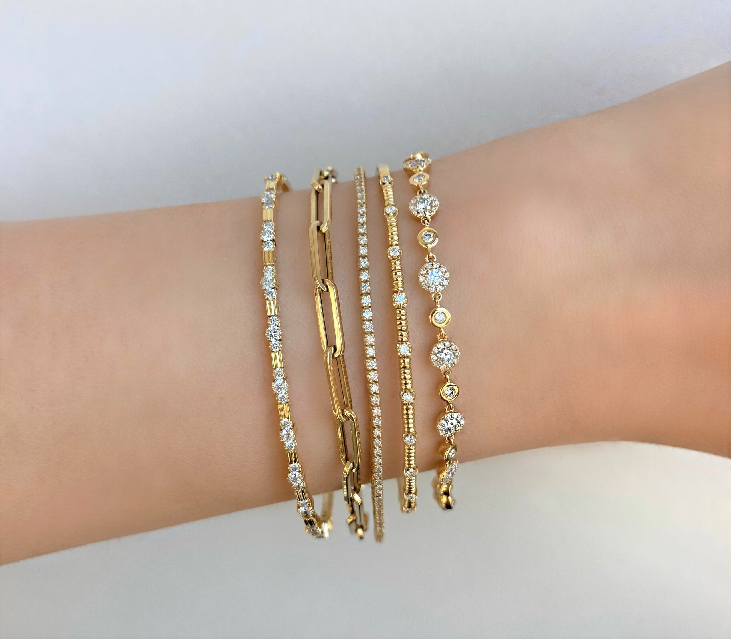 How to Stack Bracelets - Valobra Jewelry