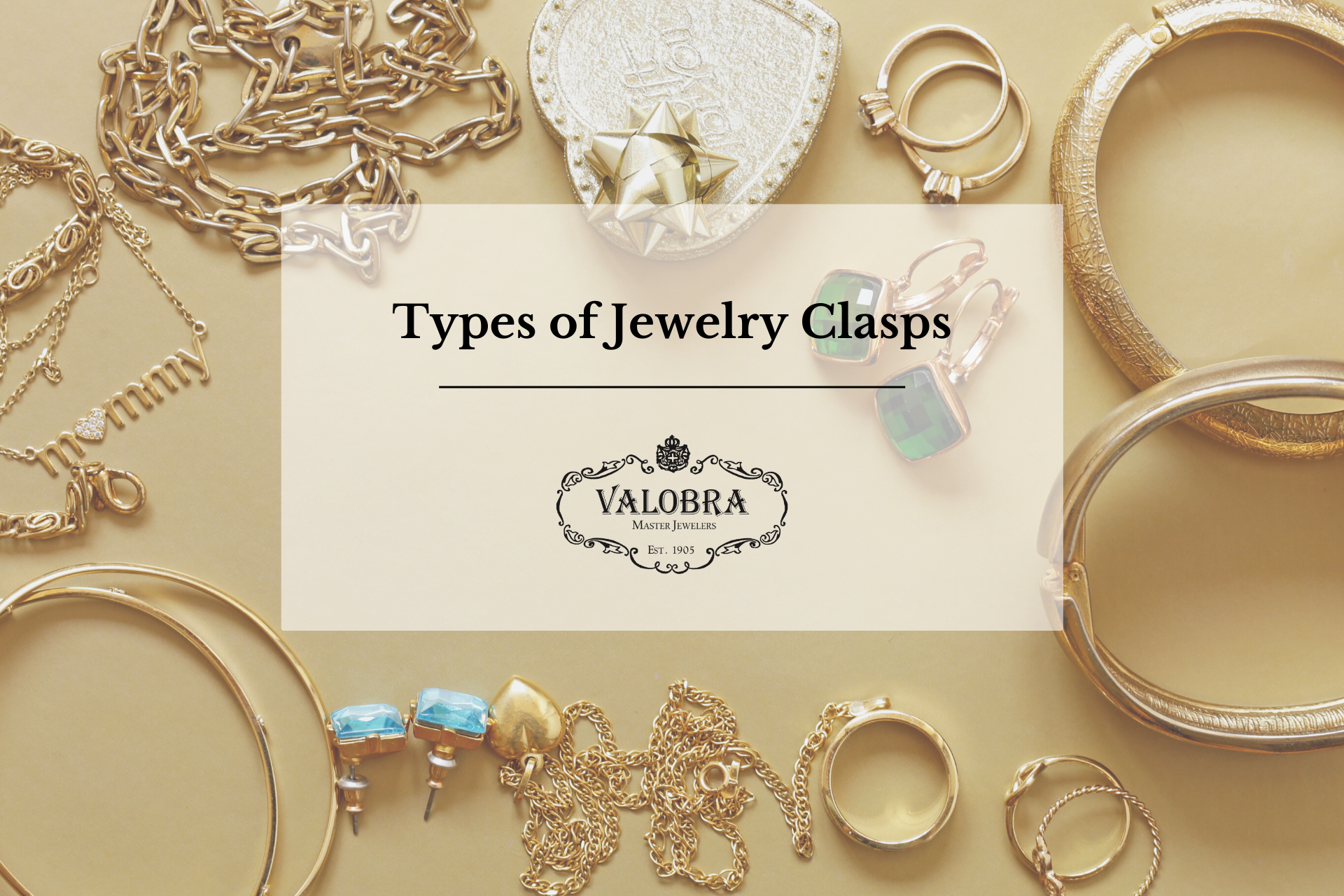 What is the best way to put on a necklace that has a small clasp