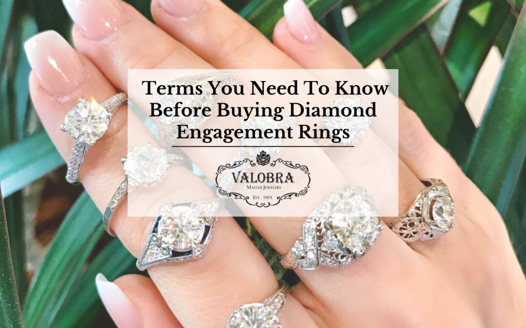 Terms You Need To Know Before Buying Diamond Engagement Rings